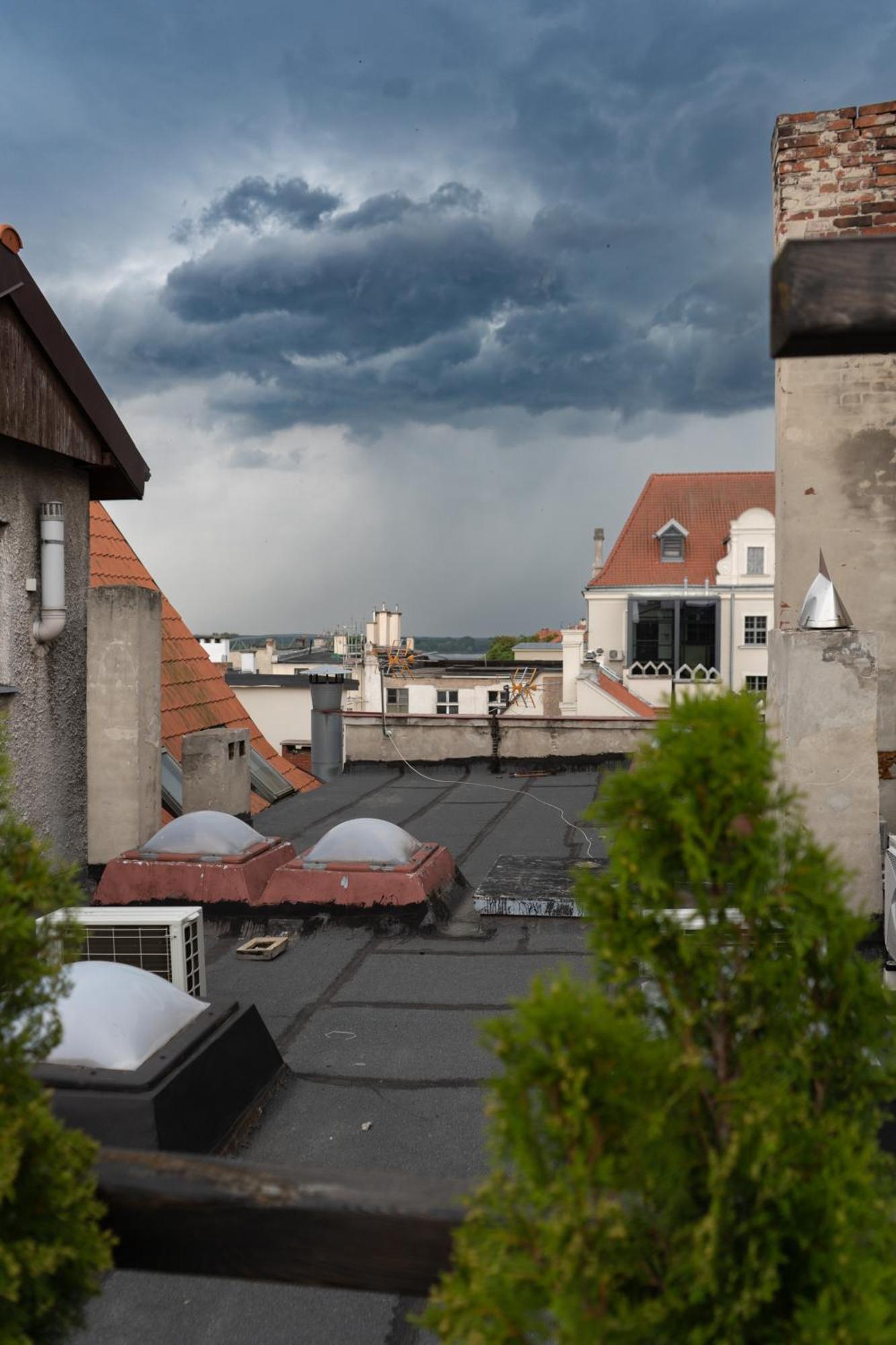 Gotyk Na Dotyk Z Tarasem Na Dachu Apartment Torun Exterior photo